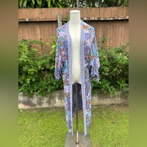 Billabong Bohemian Printed Kimono Size S